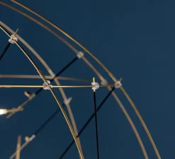 Lampadaire*Catellani & Smith Lampadaire suspendu, Pota 85, , LED, dim, 2700K, 2430 lm, Ø85cm - or