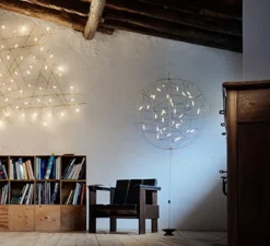 Lampadaire*Catellani & Smith Lampadaire suspendu, Pota 85, , LED, dim, 2700K, 2430 lm, Ø85cm - or