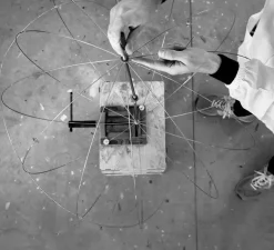 Lampadaire*Catellani & Smith Lampadaire suspendu, Pota 85, , LED, dim, 2700K, 2430 lm, Ø85cm - or