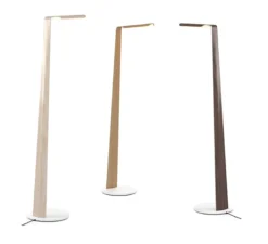Lampadaire*Tunto Lampadaire, SWAN, , LED, 2700K, L35cm, H135cm - Noyer