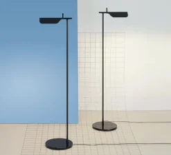 Lampadaire*Flos Lampadaire, Tab, , LED, 2700K, 347lm, Ø24cm, H110cm - noir