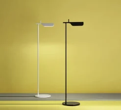 Lampadaire*Flos Lampadaire, Tab, , LED, 2700K, 347lm, Ø24cm, H110cm - noir