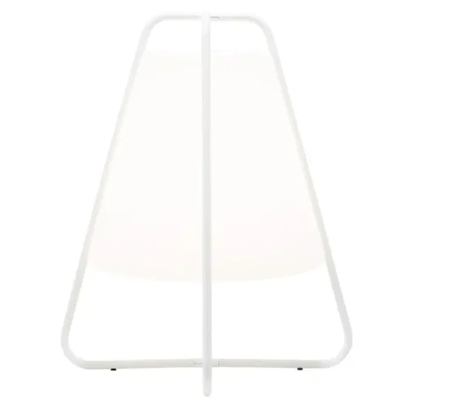 Lampadaire, Teepee, blanc, IP65, LED, dim, 2200-3000K, 250 - 294 lm, Ø36cm, H42cm - Zafferano