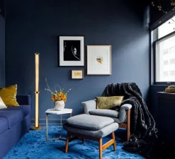 Lampadaire*Elements lighting Lampadaire, Tiffany, , LED, dim, 2700K, 2475 lm, Ø25cm, H149,2cm - graphite