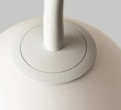 Lampadaire, Tivoli, blanc, L42cm, H163cm - It's about Romi