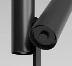 Lampadaire*Rotaliana Lampadaire, Tobu, , LED, dim, 2700K, 7100 lm, Ø35cm, H195cm - noir