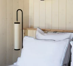 Lampadaire, Tokyo, noir, Ø25cm, H141cm - Sarah Lavoine