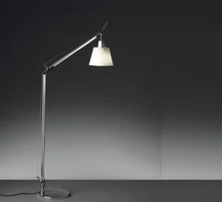 Lampadaire, Tolomeo Lettura Basculante Floor, parchemin, H108cm, Ø23cm - Artemide
