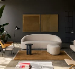 Lampadaire*Andtradition Lampadaire, Tripod HM8, noir mat, L47cm, H134cm - noir mat, laiton