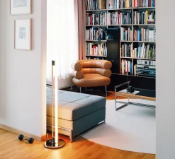 Lampadaire*Classicon Lampadaire, Tube Light Floor, , Ø25cm, H104cm - chrome