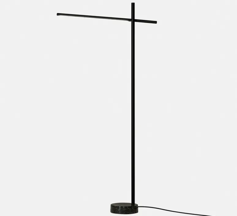 Lampadaire*LEDS C4 Lampadaire, Tubs, , LED, dim, 3000K, 504 lm, L63,5cm, H122cm - noir