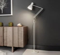 Lampadaire, Type 75, blanc, H154cm - ANGLEPOISE