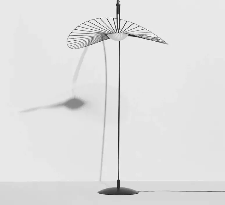 Lampadaire*Petite Friture Lampadaire, Vertigo nova, , LED, dim, 2700K, 1350 lm, Ø110cm, H230cm - noir et blanc