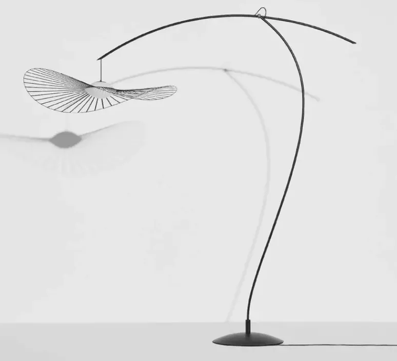 Lampadaire*Petite Friture Lampadaire, Vertigo nova, , LED, dim, 2700K, 1350 lm, Ø110cm, H230cm - noir et blanc