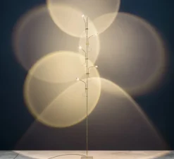 Lampadaire*Catellani & Smith Lampadaire, Wa Wa, , LED, dim, 2700K, 700 lm, L16cm, H190cm - laiton
