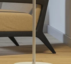 Lampadaire*Lumen Center Italia Lampadaire, zero floor, , LED, 3000K, 1200 lm, Ø30cm, H100/170cm - blanc