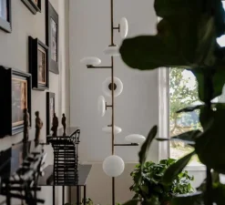 Plafonnier & Spot|Lampadaire*Penta Lampadaire-plafonnier, Mami, large, , LED, dim, 2700K, L60cm, H270-301cm - bronze brossé