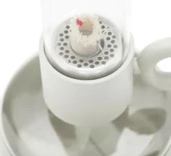 Lampe*Fatboy Lampe à huile, baladeuse, Flamtastique XS desert, , Ø10,5cm, H22,5cm - blanc cassé