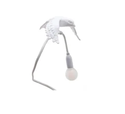 Enfants|Lampe*Seletti Lampe à pince, Sparrow Clamp Taking off, , L10cm, H10cm - blanc