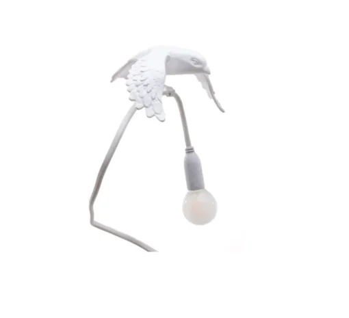 Enfants|Lampe*Seletti Lampe à pince, Sparrow Clamp Taking off, , L10cm, H10cm - blanc