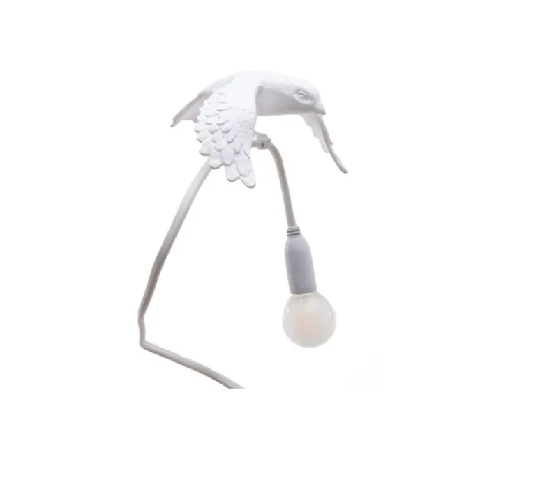 Enfants|Lampe*Seletti Lampe à pince, Sparrow Clamp Taking off, , L10cm, H10cm - blanc