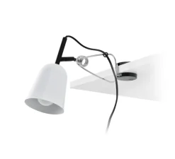 Lampe à pince, Studio, blanc, L9cm, P7cm - Faro