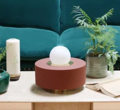 Lampe à poser, 1.03, Brique, LED, Ø34cm, H28cm - HAOS