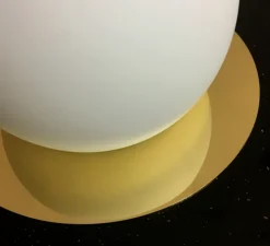 Lampe à poser, 1.01, noir, LED, Ø18cm, H21cm - HAOS