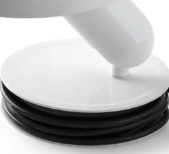 Lampe à poser à pince, Bela, blanc, Ø14,6cm, H24cm - Faro