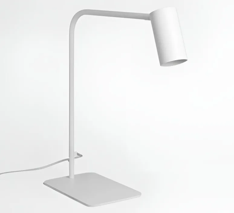 Lampe*Zangra Lampe à poser, Achille, , L32cm, H40cm - blanc