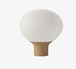 Lampe à poser, Acorn, bois, blanc, Ø41cm, H43cm - Bolia