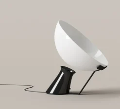 Lampe à poser, Aida, blanc, Ø41cm, H61cm - Karakter