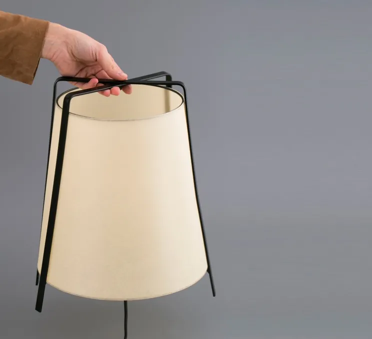 Lampe à poser, Akane, beige, H59cm - FARO