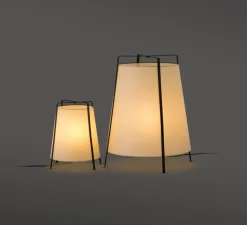 Lampe*Faro Lampe à poser, Akane, , H35cm - beige