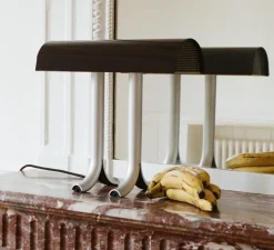 Lampe*HAY Lampe à poser, Anagram, , L36,5cm, H32,5cm - noir métallisé