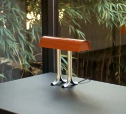 Lampe à poser, Anagram, orange, L36,5cm, H32,5cm - HAY