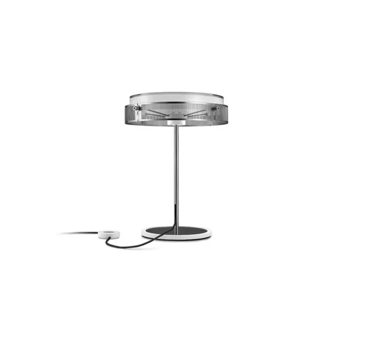 Lampe à poser, Anima, Blanc mat, LED, 2700K, 462 lm, Ø32cm, H45cm - Lumina