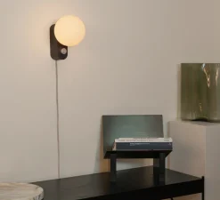 Lampe*Tala Lampe à poser, Applique murale, Alumina, , L22cm, H24cm - gris charbon