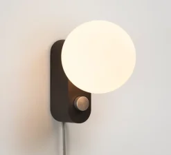 Lampe*Tala Lampe à poser, Applique murale, Alumina, , L22cm, H24cm - gris charbon