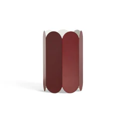 Lampe à poser, Arcs, rouge auburn, Ø20cm, H30cm - Hay