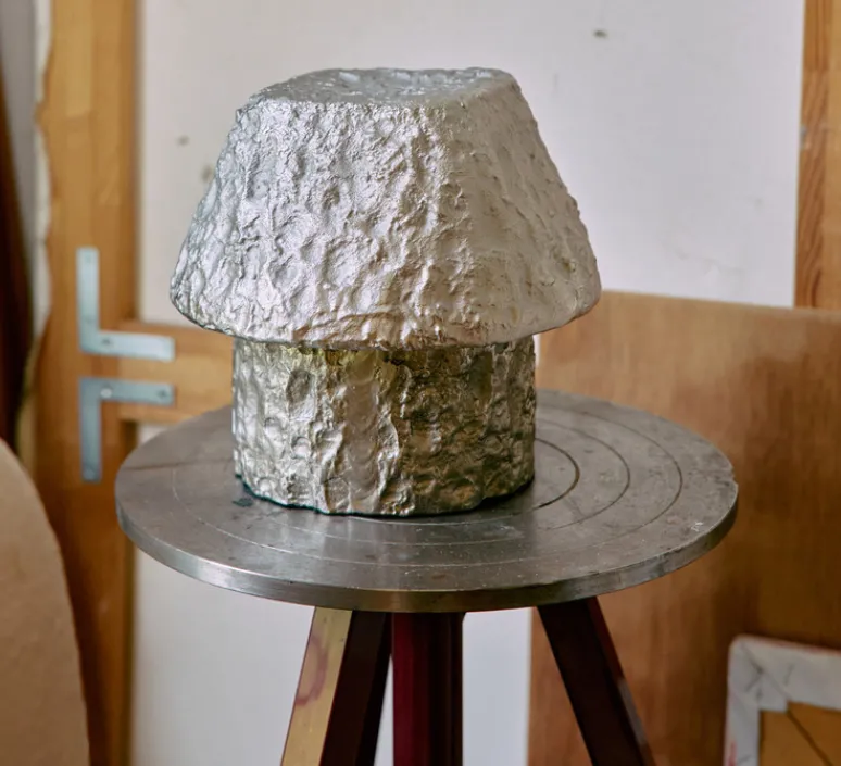 Lampe*HKLIVING Lampe à poser, Artefact, , Ø20cm, H20cm- aluminium