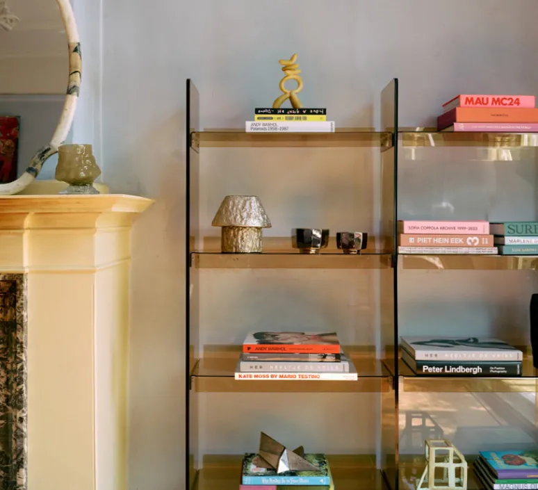 Lampe*HKLIVING Lampe à poser, Artefact, , Ø20cm, H20cm- aluminium