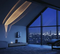 Lampe*Catellani & Smith Lampe à poser, Atman, , LED, dim, 2700K, 149 lm, L16cm, H8cm - Cristal, base nickelée