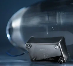 Lampe*Catellani & Smith Lampe à poser, Atman, , LED, dim, 2700K, 149 lm, L16cm, H8cm - Cristal, base nickelée