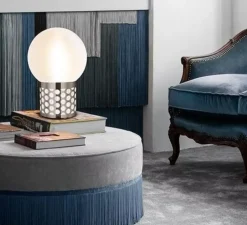 Lampe à poser, Atmosfera M, pewter, Ø30cm, H44,5cm - Slamp