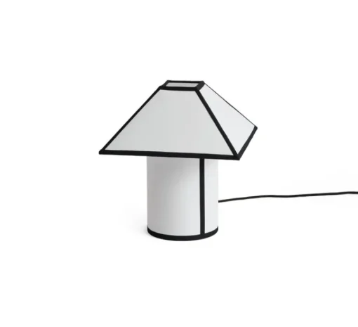 Lampe*HAY Lampe à poser, Ava Pyramid 290, , L29cm, H32cm - blanc et noir