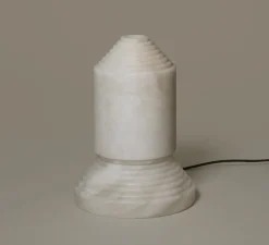 Lampe*Santa & Cole Lampe à poser, Babel, , Ø30cm, H40,5cm - Albâtre