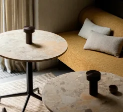 Lampe*Audo Copenhagen Lampe à poser, Baladeuse, Column , , IP44, LED, dim, 2700K, 150 lm, Ø12cm, H17,6cm - bronze