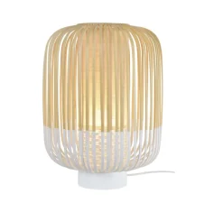 Lampe à poser, Bamboo Light M, blanc, Ø27cm, H39cm - Forestier