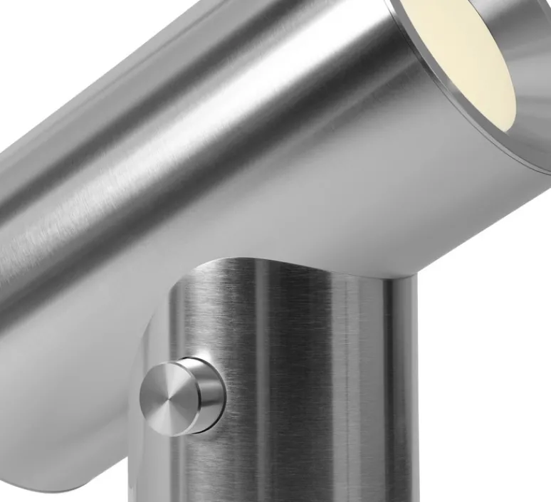 Lampe*Muuto Lampe à poser, Beam, , LED, dim, 2700K, 90-1000 lm, L31,8cm, H45,4cm - aluminium poli